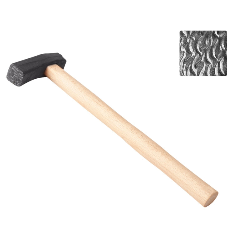 Handmade DIY Square Hammer Gold And Silver Jewelry Texture Hammer, Model: No.10