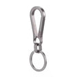 Titanium Alloy Car Keychain Multifunctional Simple Loss Prevention Belt Charm Ring, Style: Classic Model - Key Rings by PMC TechLife | Online Shopping South Africa | PMC TechLife | Buy Now Pay Later Mobicred