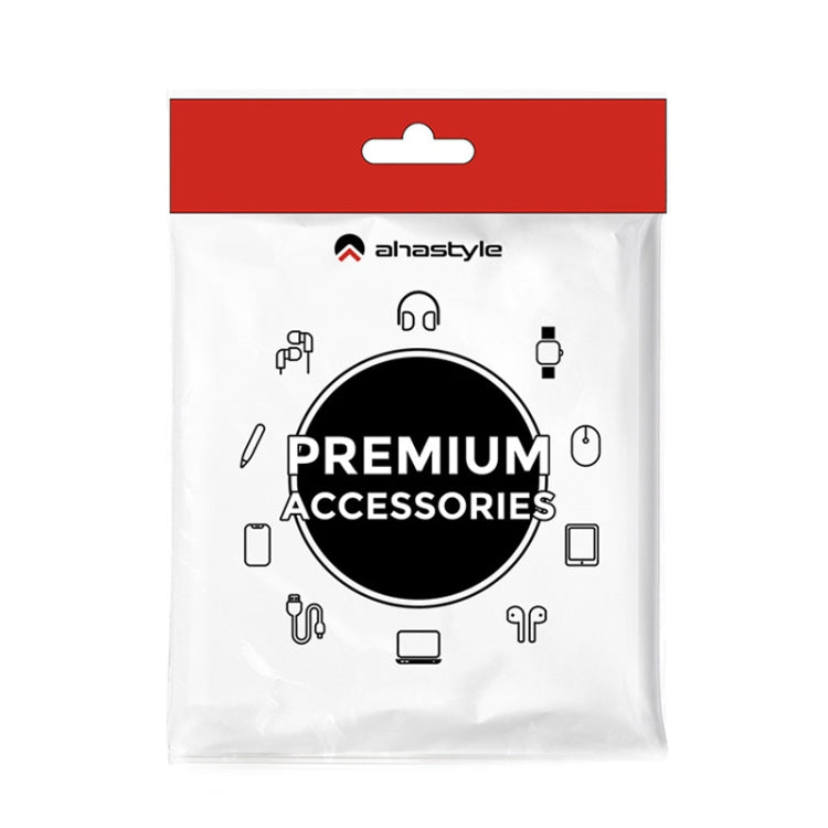 For Airpods 4 AhaStyle WG163 Earphone Drop-Proof Dust-Proof Silicone Protective Case With Cleanning Pen(Pink)