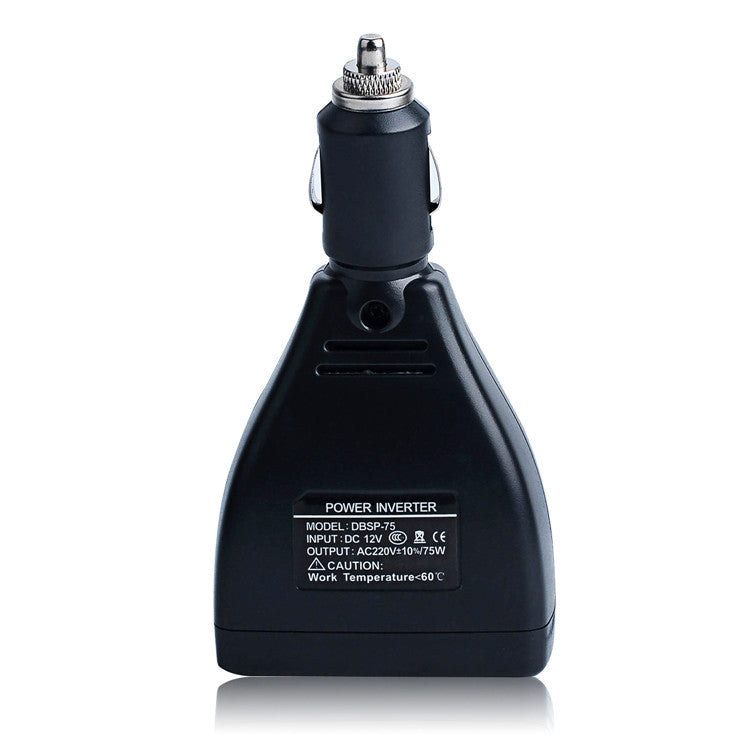 Meind 75W Mini Car Inverter Charger(12V To 220V)