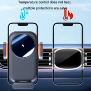 Car Wireless Charging Outlet Navigation Mobile Phone Holder(Single Hook Type)