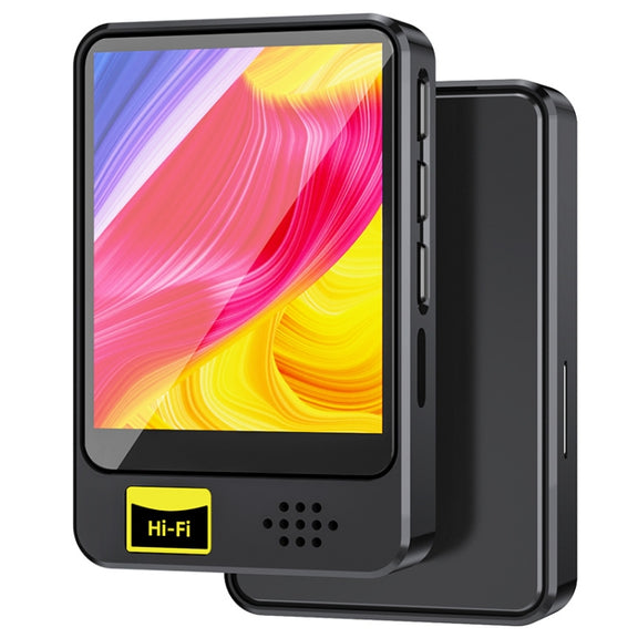 MP3 / MP4 Music Player Bluetooth Radio E-book Playback Walkman, Memory: 32GB(Black)