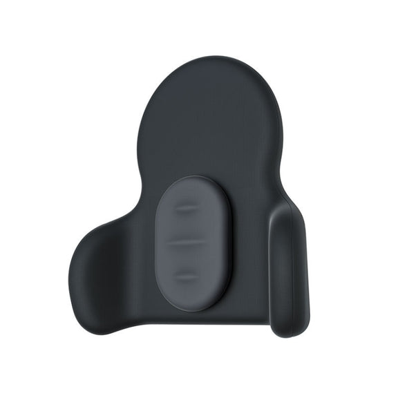Multifunctional Car Memory Foam Adjustable Lumbar Support, Color: Classic Gray