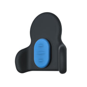 Multifunctional Car Memory Foam Adjustable Lumbar Support, Color: Classic Dark Blue