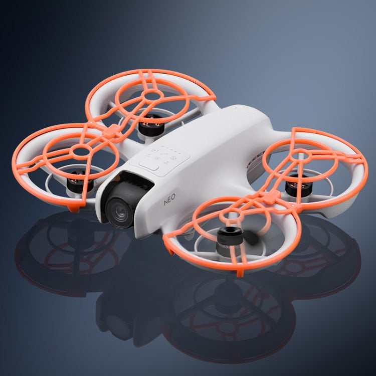 For DJI Neo Drone BRDRC Propellers Guard Cover Anti-collision Ultra-light Bumper Ring(Orange)
