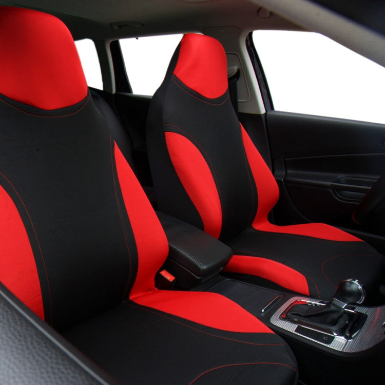Car All Seasons Universal All-Inclusive One-Piece Seat Cover, Size: Single Seat(Red)