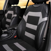 Car Vest Style Double Front Seat Interior Seat Cover(Gray)