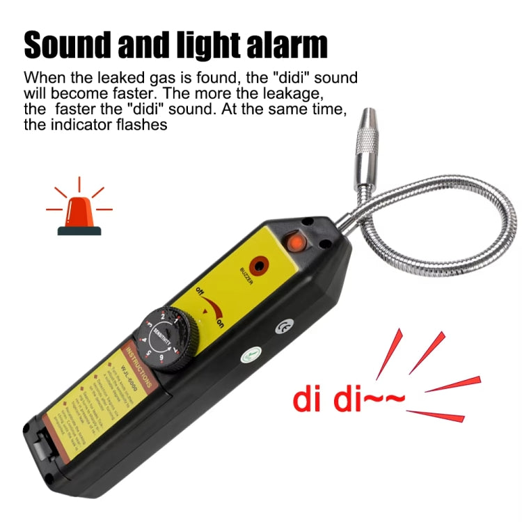 Car Halogen Air Conditioning Refrigerant Leak Detector, Model: WJL-6000UV