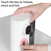 600ml Automatic Mouthwash Dispenser 4 Levels Quantitative with 2 Cups(White)
