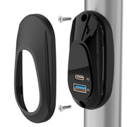 12-24V Bus Handlebar Installed USB Fast Charging Charger, Specifications: 2U QC+QC
