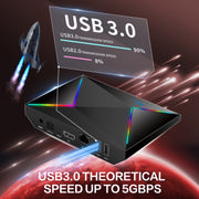 2G+16G AU Plug R69PLUS Allwinner H728 Octa-Core ARM Cortex A55 Android 14 Network Box Player