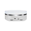 Intelligent Colourful Light Electric Speed Contro Round 360 Degree Rotating Plate Display Table, Color: White Charging -  by PMC TechLife | Online Shopping South Africa | PMC TechLife | Buy Now Pay Later Mobicred