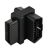 OBDII 16Pin 1 To 2 Extension Cable Adapter Plug