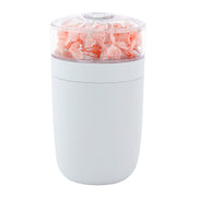 230ml Flower Air Humidifier USB Home Car Aroma Humidifier With Colorful Ambient Light(White)