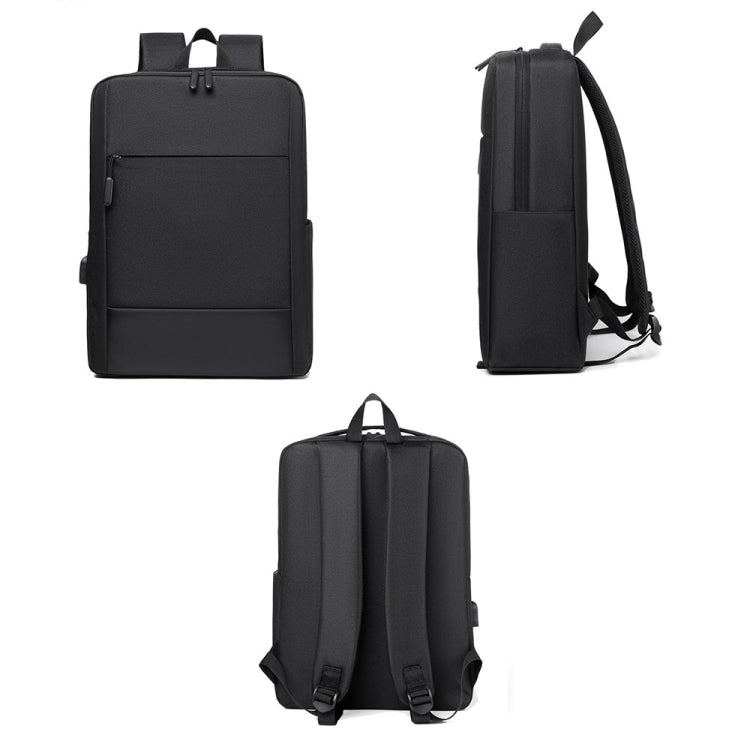 Large-capacity Travel Business Water-resistant Laptop Backpack(Purple Red)