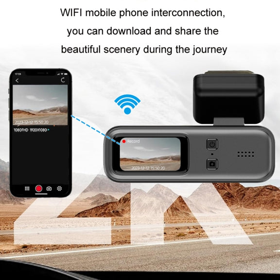 2K High-Definition Night Vision With Monitoring Driving Recorder, Specifications: Single Front