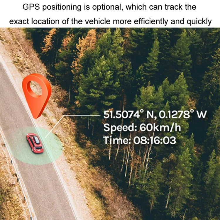 2K High-Definition Night Vision With Monitoring Driving Recorder, Specifications: Front And Rear