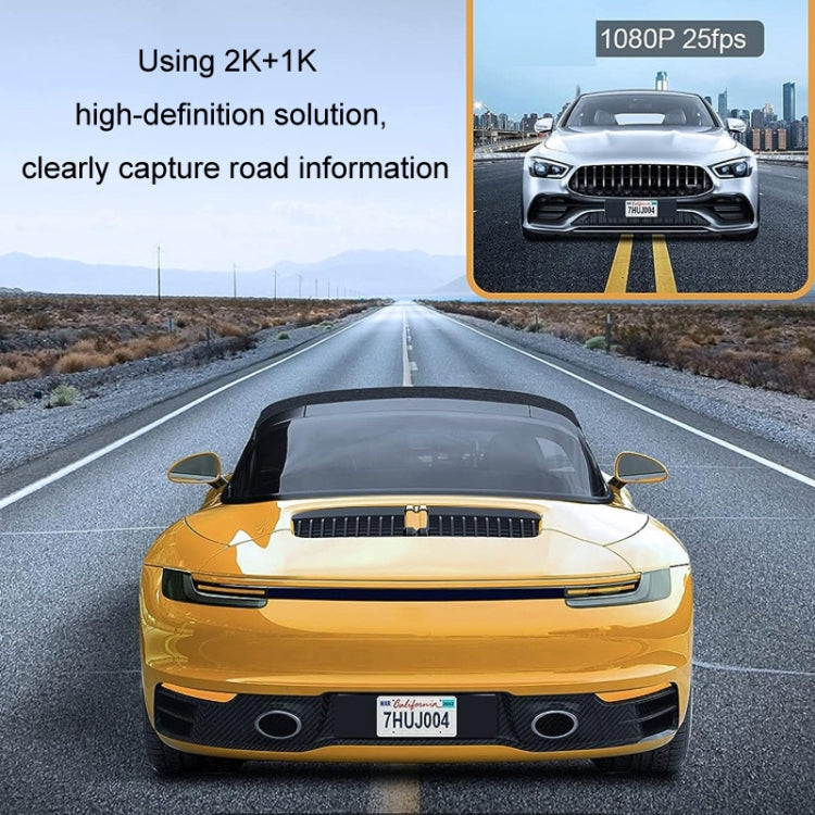 2K High-Definition Night Vision With Monitoring Driving Recorder, Specifications: Front And Rear
