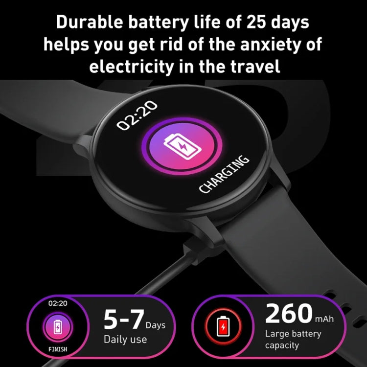 Bluetooth Talk Smartwatch Multi-Function Monitor Heart Rate / Blood Pressure / Blood Oxygen / Sleep(Black)