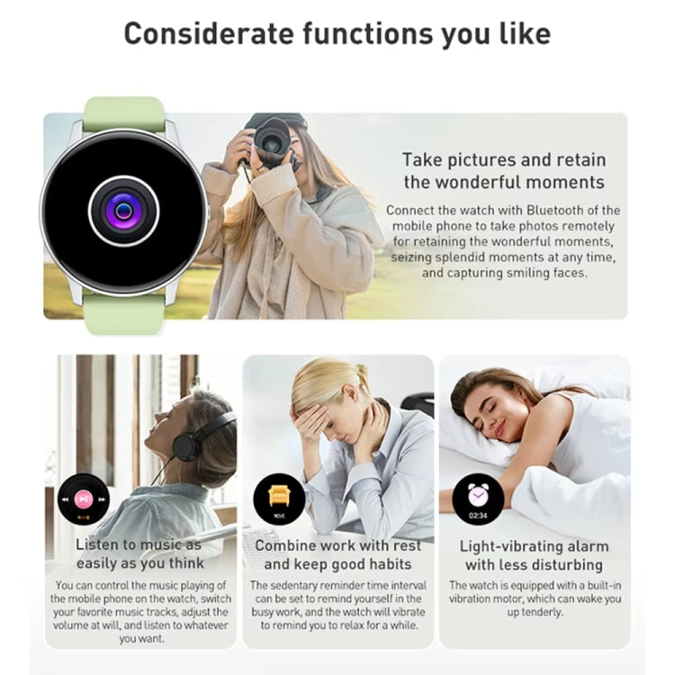 Bluetooth Talk Smartwatch Multi-Function Monitor Heart Rate / Blood Pressure / Blood Oxygen / Sleep(Black)