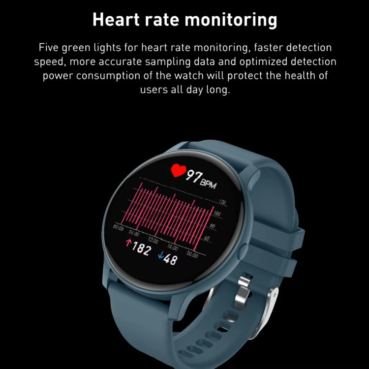 Bluetooth Talk Smartwatch Multi-Function Monitor Heart Rate / Blood Pressure / Blood Oxygen / Sleep(Black)