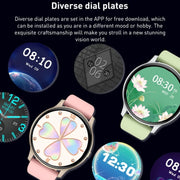 Bluetooth Talk Smartwatch Multi-Function Monitor Heart Rate / Blood Pressure / Blood Oxygen / Sleep(Black)