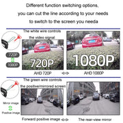 5 Inch Carplay Portable Surveillance Video Car Display, Specification: Folding Screen + Two-way Camera