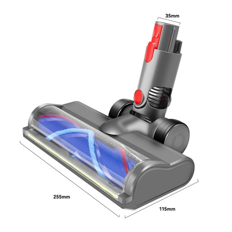 For Dyson V12 Slim / V10 Slim Soft Velvet Suction Head With Full Range Dust Display Light