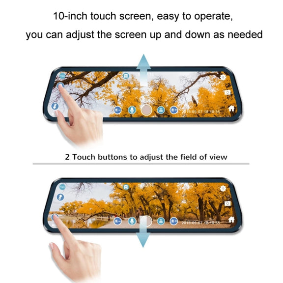 Car HD WIFI Interconnected Triple Camera Driving Recorder, Specification: With Right Blind Spot System