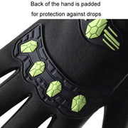 LANYIER Fall Winter Men Outdoor Motorcycle Gloves Riding Warm Windproof Anti-Slip Water-resistant Touch Screen Gloves, Size: Average(Red)