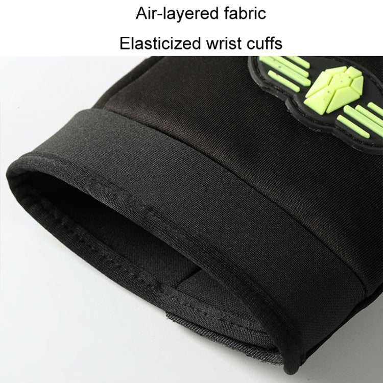 LANYIER Fall Winter Men Outdoor Motorcycle Gloves Riding Warm Windproof Anti-Slip Water-resistant Touch Screen Gloves, Size: Average(Blue)