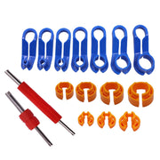 16pcs /Box Car Air Conditioning Pipe Removal Tools Set Fuel Pipe Quick Removal Tool