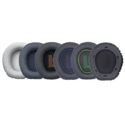 1pair For JBL Quantum Q100 Headphone Leather Sponge Cover Gaming Headset Earmuffs(Navy Blue)