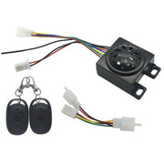 48-72V Electric Motorcycle One-Button Start Remote Lock Anti-Theft Alarm, Specifications: Three-wheeler