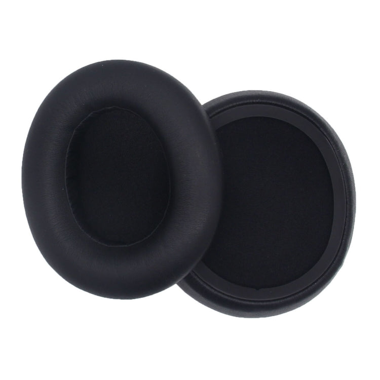 1pair For SteelSeries Arctis Nova 3 / 5 / 7 / Pro Wired Headphone Sponge Cover, Color: Black Leather