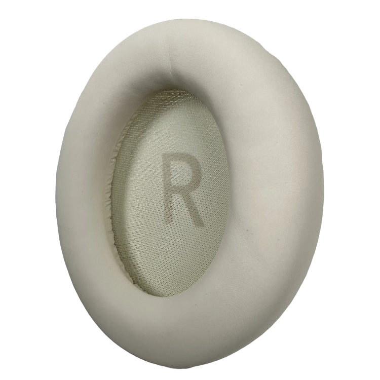 1pair For Anker Soundcore Space One S1 Headphone Leather Sponge Cover(White)
