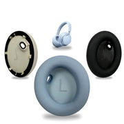 1pair For Anker Soundcore Space One S1 Headphone Leather Sponge Cover(White)