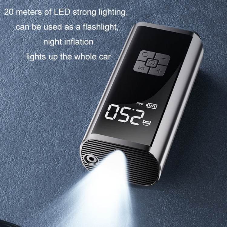 Electric Vehicle Lighting Tire Air Pump Tire Pressure Detection(Wired Model)
