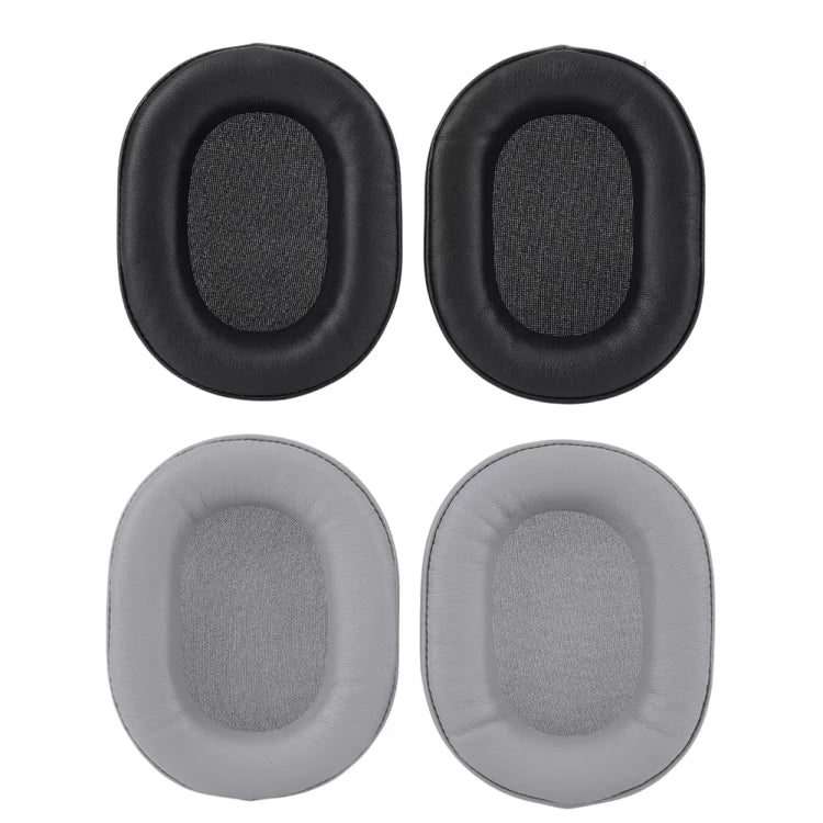 1pair Headphone Leather Sponge Cover For CORSAIR HS55 / HS55 PRO / HS65(Black)