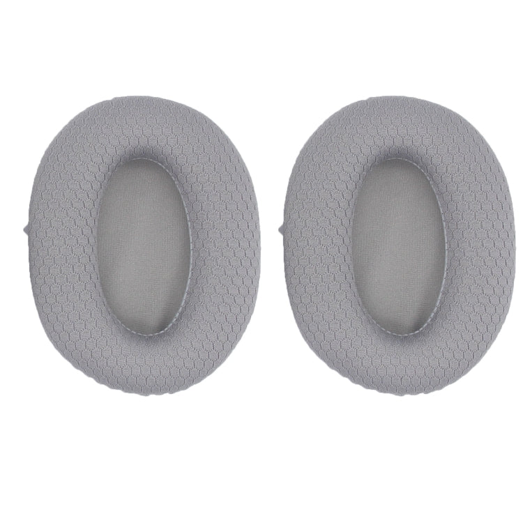 1pair For Razer Opus X Headphone Replacement Sponge Cover Ear Pad Accessories(Gray Net)