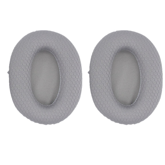 1pair For Razer Opus X Headphone Replacement Sponge Cover Ear Pad Accessories(Gray Net)