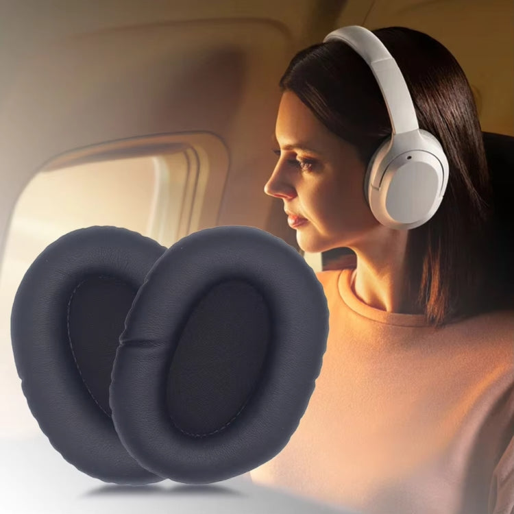 1pair For Razer Opus X Headphone Replacement Sponge Cover Ear Pad Accessories(Gray Net)
