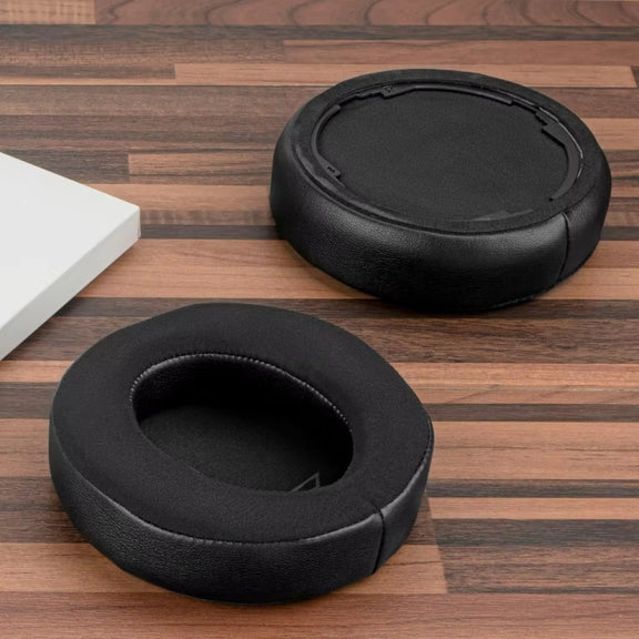 1pair For Alienware AW310H / AW510H Ice Gel Headphone Leather Cover Sponge Cover Earmuffs(Black)