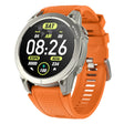 Outdoor Sports Smart Watch 1.43 Inch Ultra HD AMOLED Screen Bluetooth Talking Watch(Orange) - Smart Watches by PMC TechLife | Online Shopping South Africa | PMC TechLife | Buy Now Pay Later Mobicred