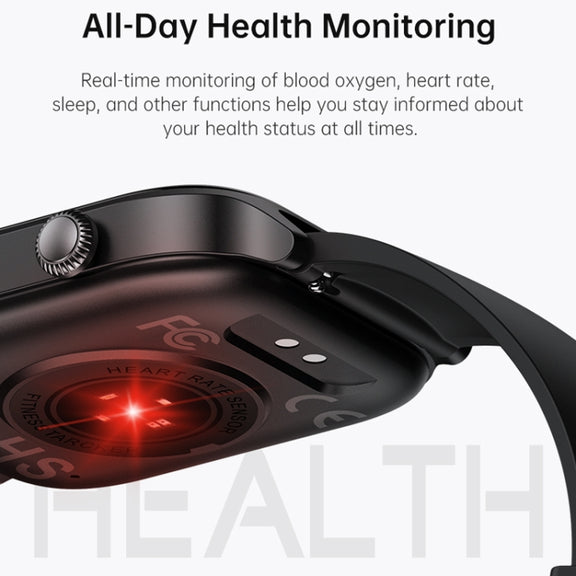 Bluetooth Talk HD Large Screen Heart Rate Oxygen Monitoring Multi-Sport Mode Smart Watch(Pink)