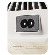 Y36 Mini Portable Desktop Heater Home Office Electric Heater, Color: EU Plug White