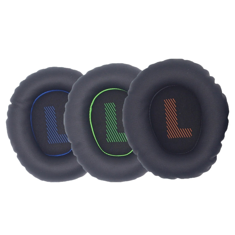 1pair For JBL Quantum 350 / 360 Headphone Leather Sponge Cover Earmuffs(Blue)