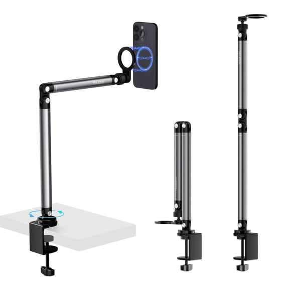 TELESIN P3-DS-02 Phone Video Live Streaming Magsafe Magnetic Mount(Clamping)