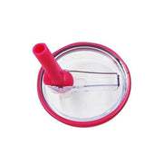 For Stanley 40oz Adventure Quencher Transparent Straw Lid Replacement Parts, Spec: Rose Red