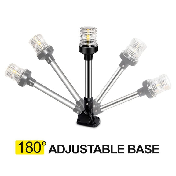 LED Adjustable Yacht Anchor Light All-around Taillight, Specifications: 6 inch